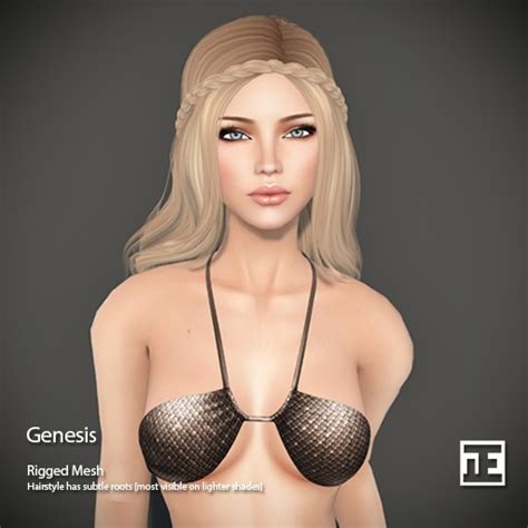 Second Life Marketplace Truth Hair Genesis Mesh Hair Demo