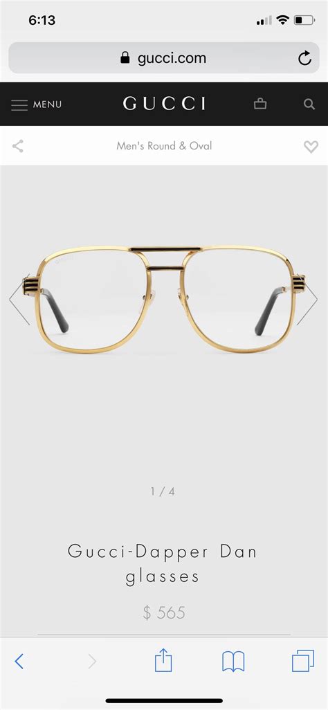 [wtc] Gucci Dapper Dan Glasses R Designerreps