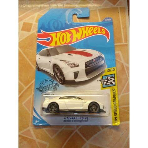 Jual Hotwheels 17 Nissan Gt R [r35] 2020 Model 50th Anniversary Version Shopee Indonesia