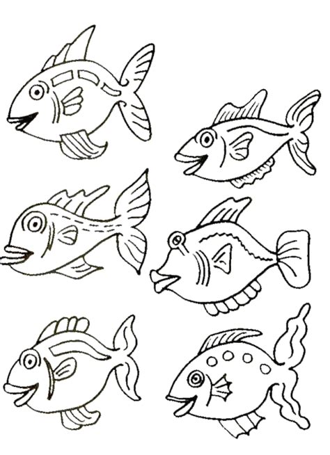 Fish Coloring Page