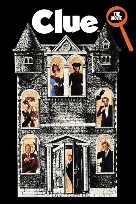 Clue 1984 Movie Posters Fonts In Use
