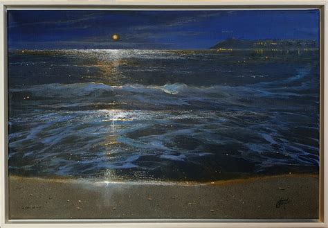 Howard Birchmore St Ives Cornwall At Night Painting No Naked Walls