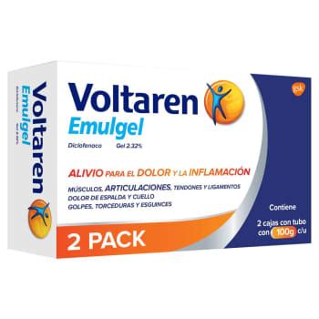 Emulgen Voltaren 2 Tubos De 100 G C U A Precio De Socio Sams Club En