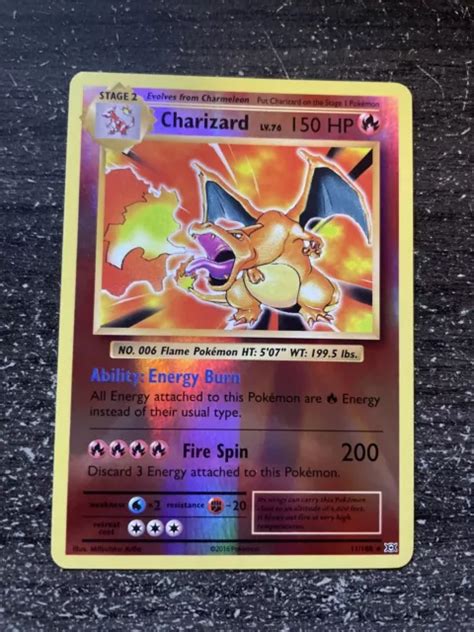 CHARIZARD DRACAUFEU Reverse Pokémon 11 108 Xy 12 Évolutions Neuf