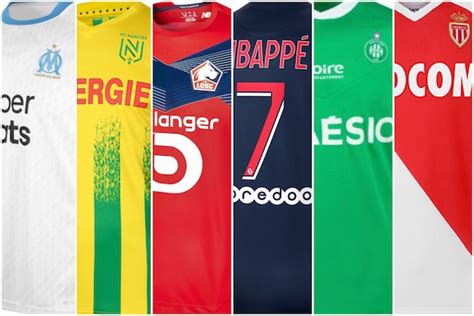 Tous Les Maillots Des Clubs De La Ligue 1 Cette Saison 2020 21