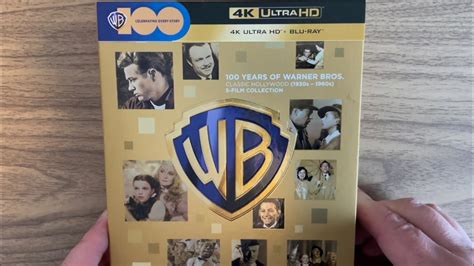 K Unboxing Years Of Warner Bros S S Youtube