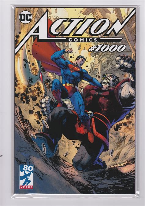 Comicsvalue Action Comics 1000 Jim Lee Tour Variant Rare