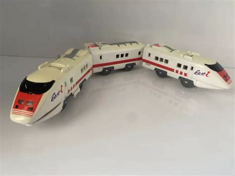 Tomy Tomica Trackmaster Hypercity Bullet Train 2 Speed Battery Train