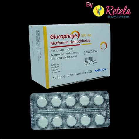 Jual Glucophage 500mg 10 Tablet Shopee Indonesia