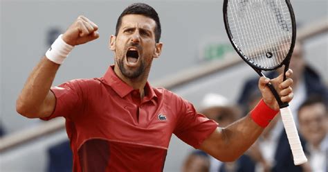 Novak Djokovic Sobrevive A Un Tremendo Duelo Ante Francisco Cerúndolo En Roland Garros