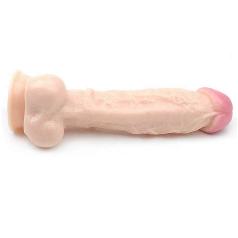 Dildo Sex Toy Huge Thick White Inch Real Feel Big Large Realistic