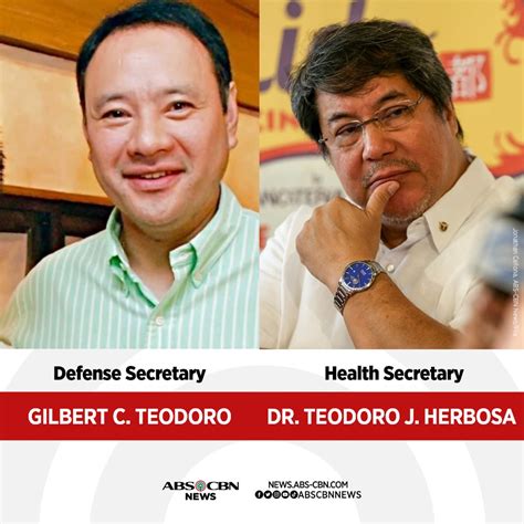 Abs Cbn News On Twitter Dr Teodoro Herbosa Was Named The First