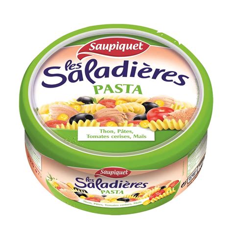 Salade de thon Les Saladières SAUPIQUET la boite de 220g à Prix Carrefour