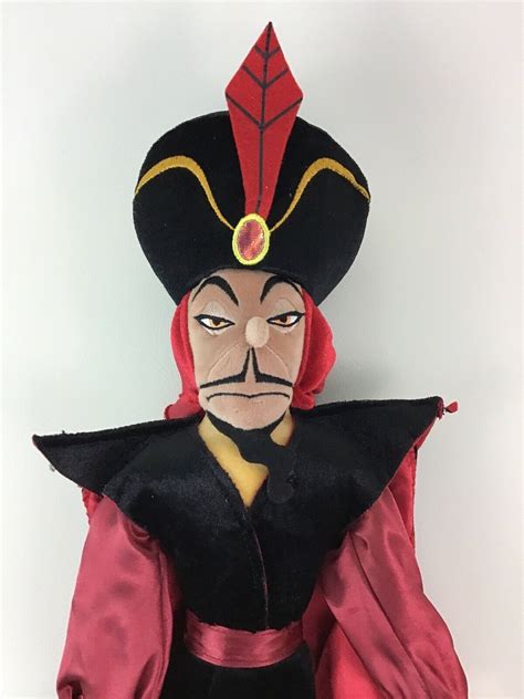 Disney Store Aladdin Villain Jafar Plush Stuffed Toy Doll New With