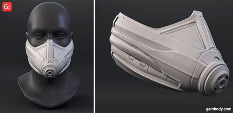 3d Printed Mask With Stl Files Fun Face Mask Styles To Wear 3d Printed Mask Face Mask Darth