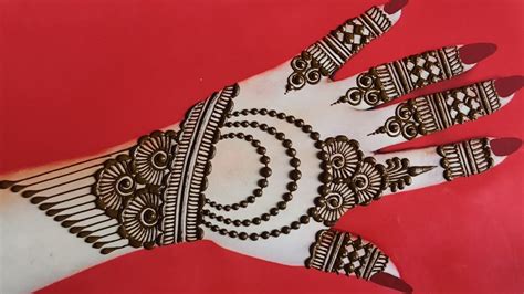 Mehndi Design For Back Hand New Eid Mehndi Design Latest