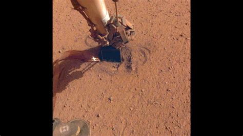 The Oft Stuck Mole On Nasas Insight Mars Lander May Start Digging