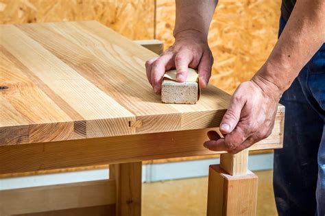 Comment Poncer Une Table En Bois Avec Une Ponceuse Excentrique