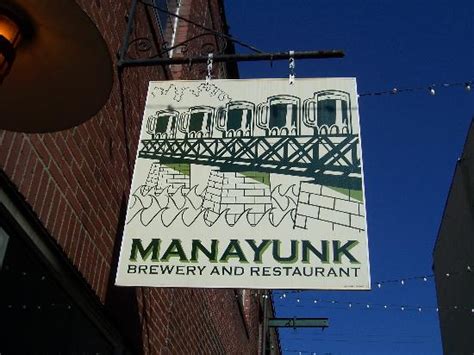 Manayunk Brewery And Restaurant Philadelphia Manayunk Menu Prices