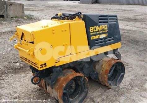 Compacteur à pieds de mouton Bomag BMP 851 occasion à vendre Ocazoo