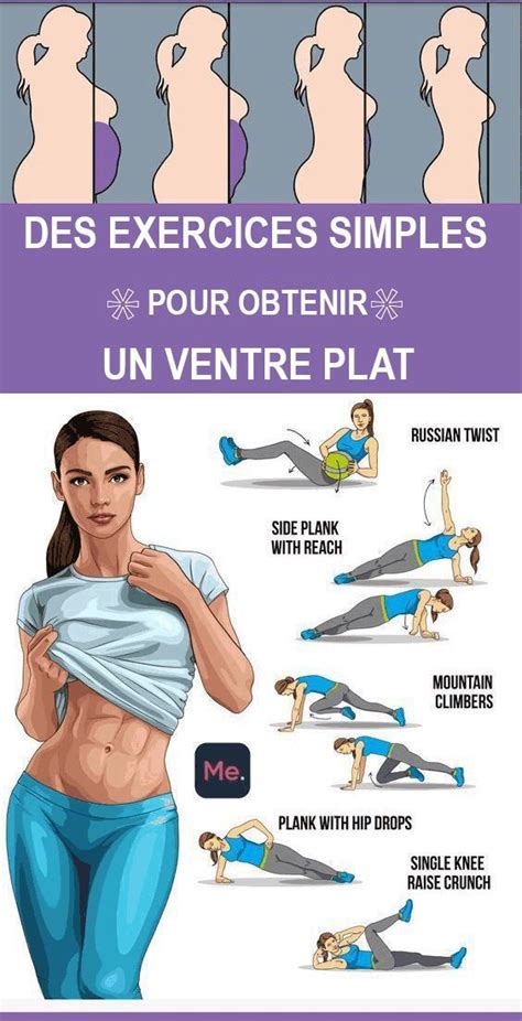 Des Exercices Simples Pour Obtenir Un Ventre Plat Exercice Pour