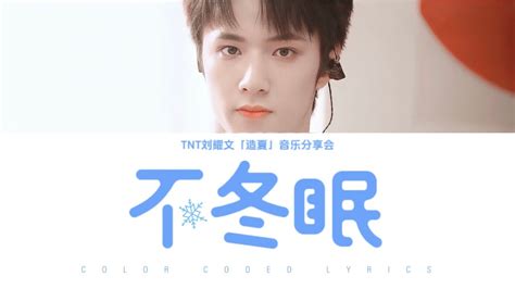 TNT刘耀文 不冬眠 Live 认人歌词版 CN PIN ENG时代少年团造夏音乐分享会LIVE音频 YouTube