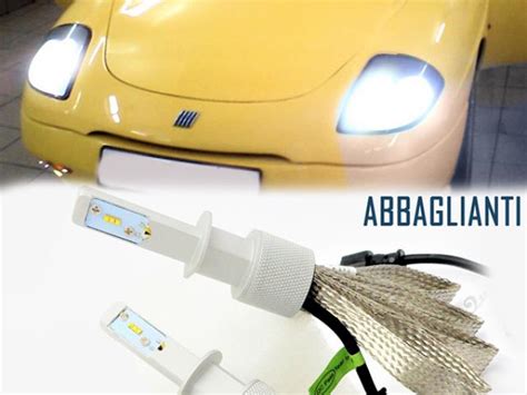 Kit Abbaglianti Full Led H Per Fiat Barchetta Lampadine Canbus K