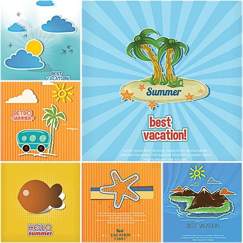 Best Summer Vacation Vector Free Download