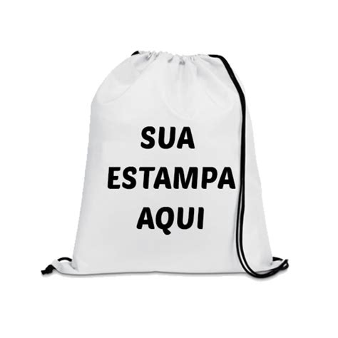 Mochila Saco Personalizada Do Seu Jeito Mochila Super Refor Ada