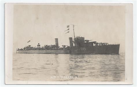 Royal Navy Scott Class Admiralty Type Destroyer Leader Postcards