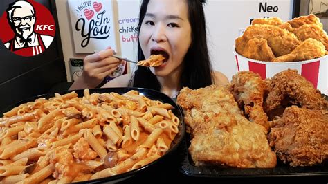 Kfc Creamy Chicken Pasta Extra Crispy And Original Recipe Fried Chicken