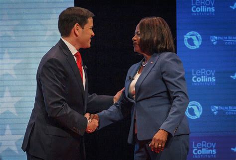 Florida Senate Debate Rubio And Demings Face Off In Senate Debate In Florida The New York Times