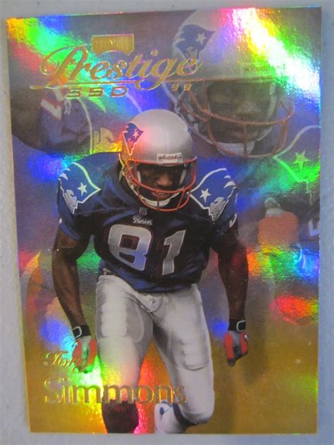 Playoff Prestige Ssd Gold Spectrum Tony Simmons Ebay