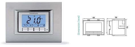 Fantini Cosmi Ch Termostato Da Incasso Universale V Stock