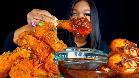 Fried Chicken Mukbang Asmr Mukbang Popeyes Mukbang Homemade Fried