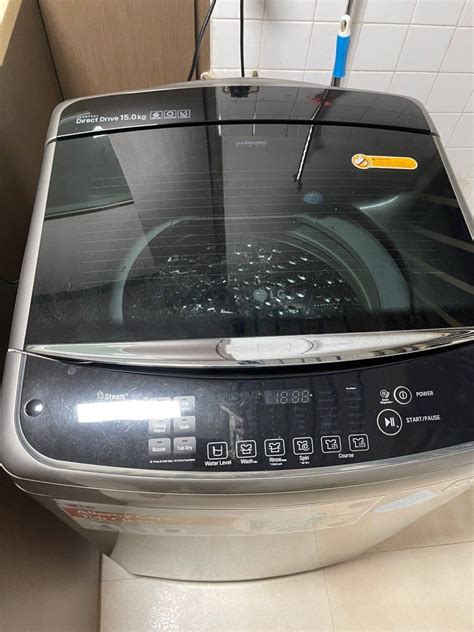 Lg Washing Machine 15kg Tv And Home Appliances Washing Machines And Dryers On Carousell