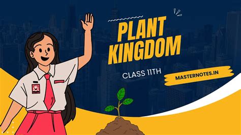 Plant Kingdom Class 11 Handwritten Notes By Master Notes 2025