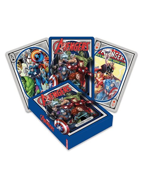 Aquarius Avengers Nouveau Playing Cards W Lane