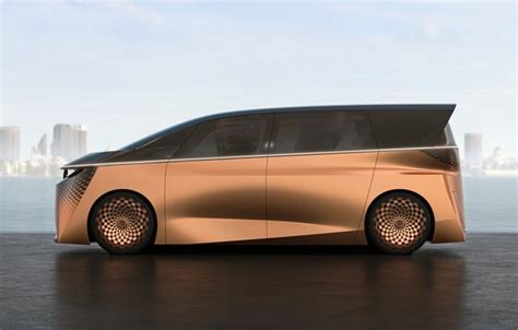 Download Wallpaper Nissan Nissan The Concept Car Side View Van