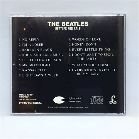 Masterdisc The Beatles Beatles For Sale Cd