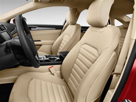 Image 2015 Ford Fusion 4 Door Sedan SE Hybrid FWD Front Seats Size