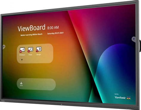 Viewsonic IFP9850 4 98 Inch 4K Interactive Display With Android