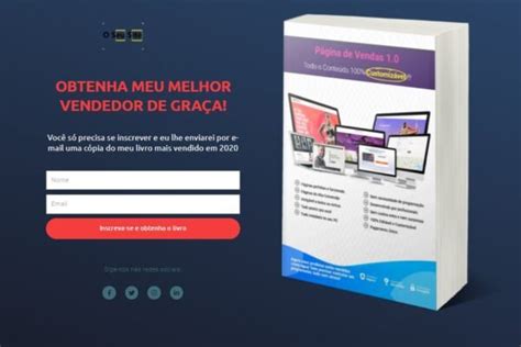 landing page infoproduto Página de Venda Produtos Digitais