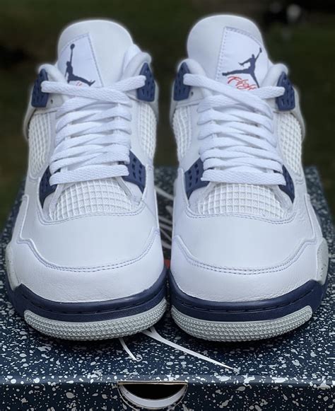 Air Jordan 4 Midnight Navy 2022 Dh6927 140 Release Date Info Sneakerfiles