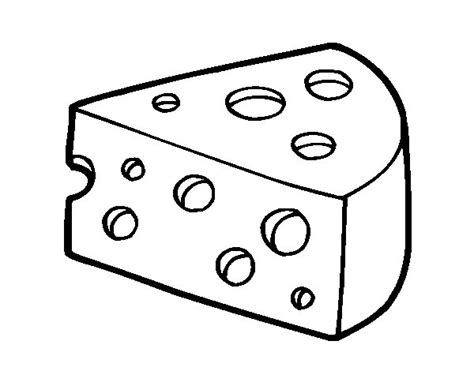 Gruyère cheese coloring page - Coloringcrew.com