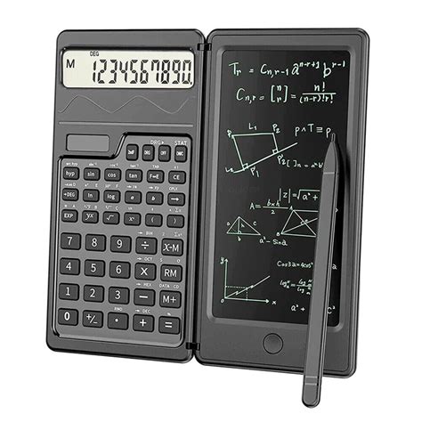 Scientific Calculator With 6 Inch Erasable LCD Writing Tablet