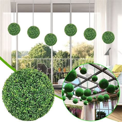 Bczhqq Simulated Milano Ball Faux Grass Decorfake Plant Decor Greenery