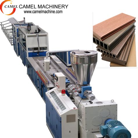 PVC WPC Decking Profile Extrusion Line WPC Hollow Board Making Machine