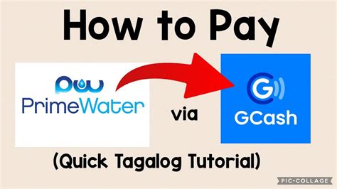 How To Pay Prime Water Via Gcash Youtube