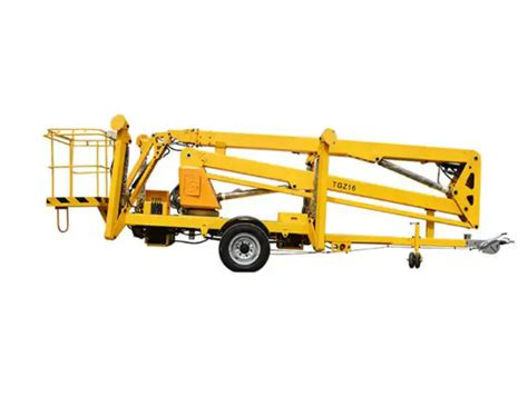 Towable articulated boom lift - Suzhou East Machinery Co., Ltd.